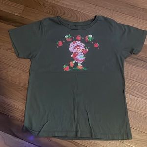 Green, Medium, Strawberry Shortcake T-shirt